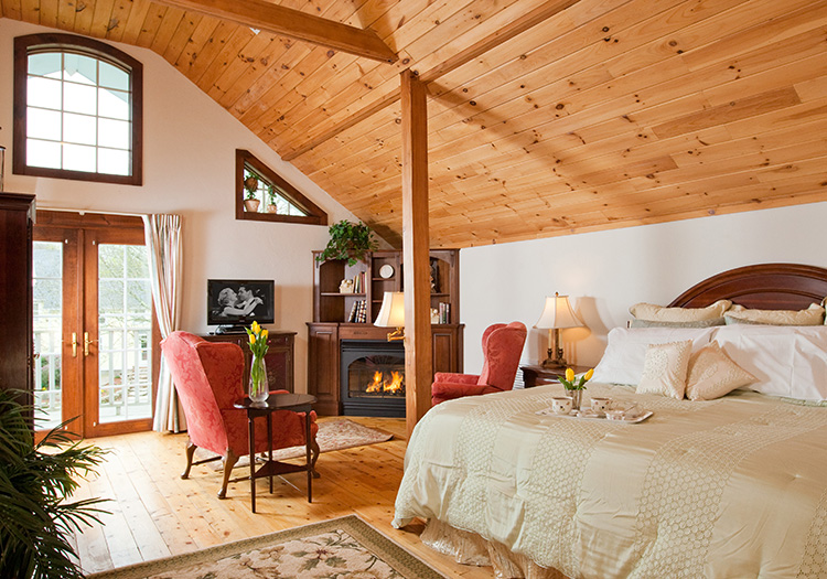 Winter cottage at hillbrook inn and spa