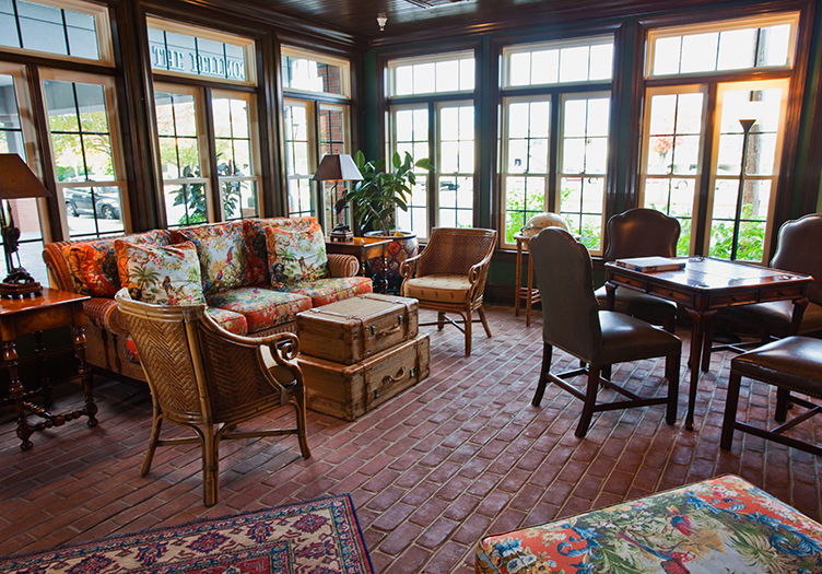 the ballard inn and gathering table living room