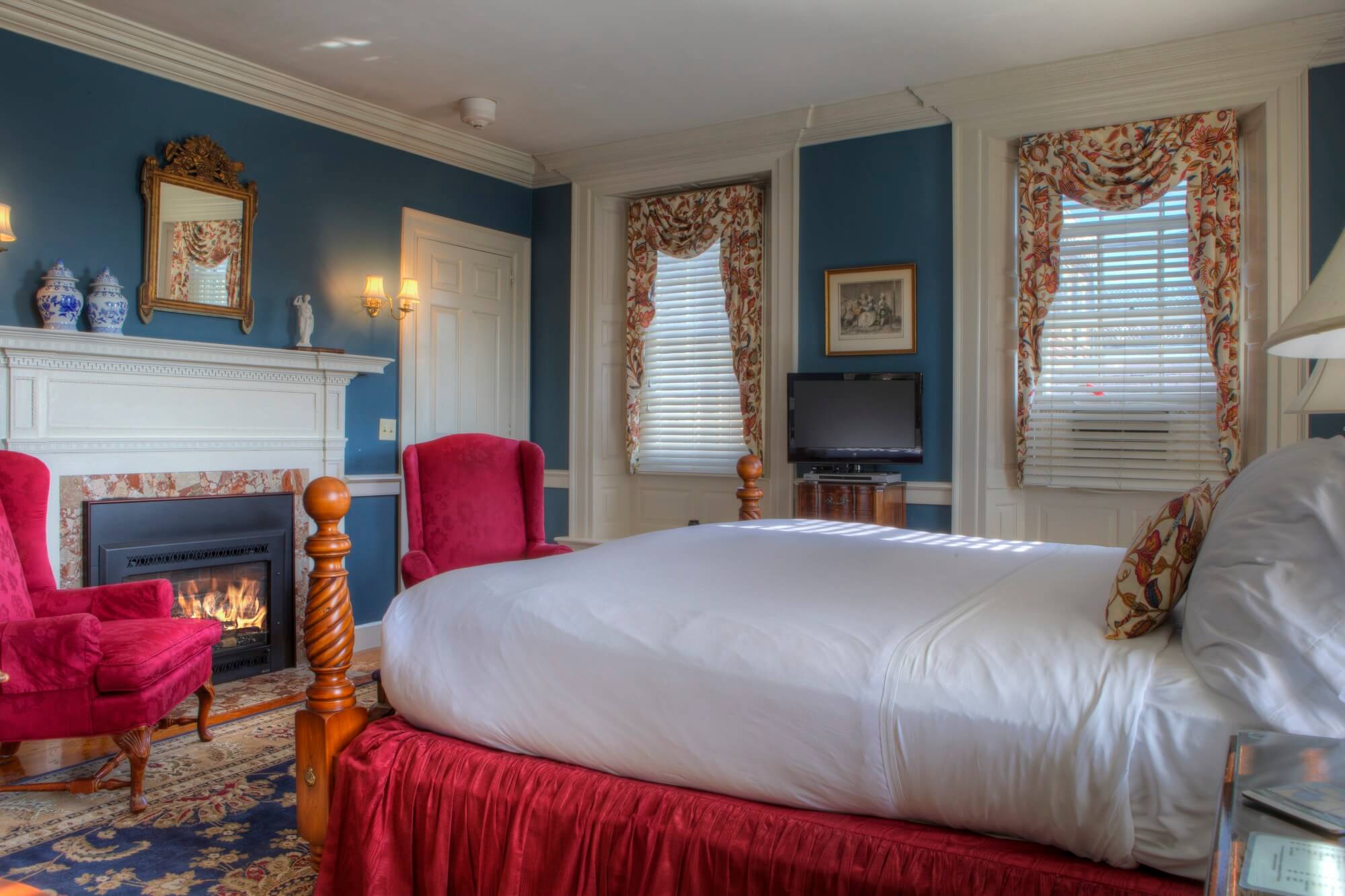 Bedroom at Francis Malbone